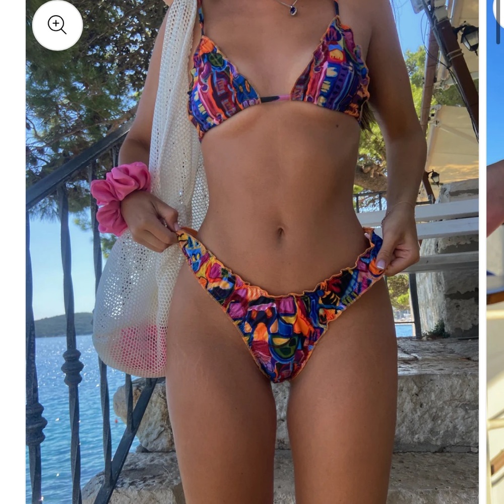 strawberry Milk Mon Sto Posto Dobra Top and Bottom Bikini set